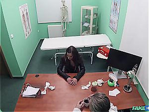 Hidden web cam hookup in the doctors office