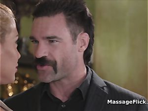 yam-sized melon massagists handling porno mustache s spear